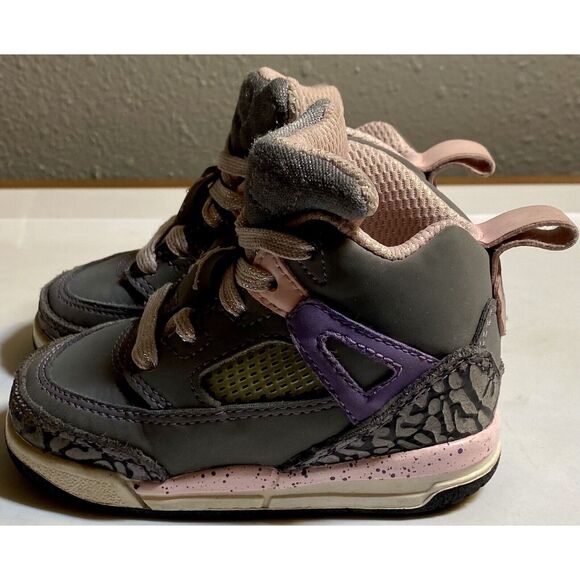 Air Jordan Spizike Toddlers Td Cool Grey/liquid 317701-028 Spike Lee Size 4c - Picture 5 of 10